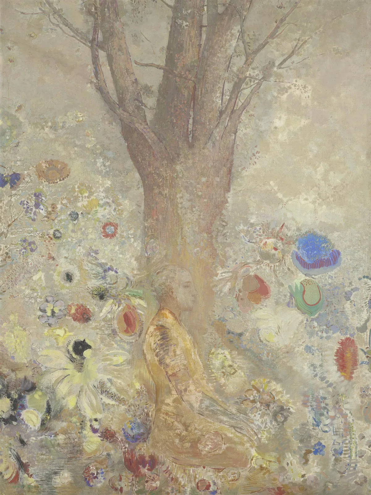 Le Buddha, pintura de Odilon Redon, de 1904